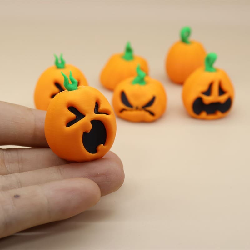 1pc Halloween pumpkin ghost small ornaments DIY decoration accessories mini micro landscape small ornaments Tudoushop