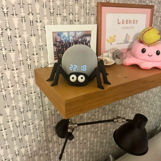 Spider-themed smart speaker stand for Alexa Echo Dot 4th/5th Gen and HomePod Mini, digital accessory, desktop display holder Tudoushop