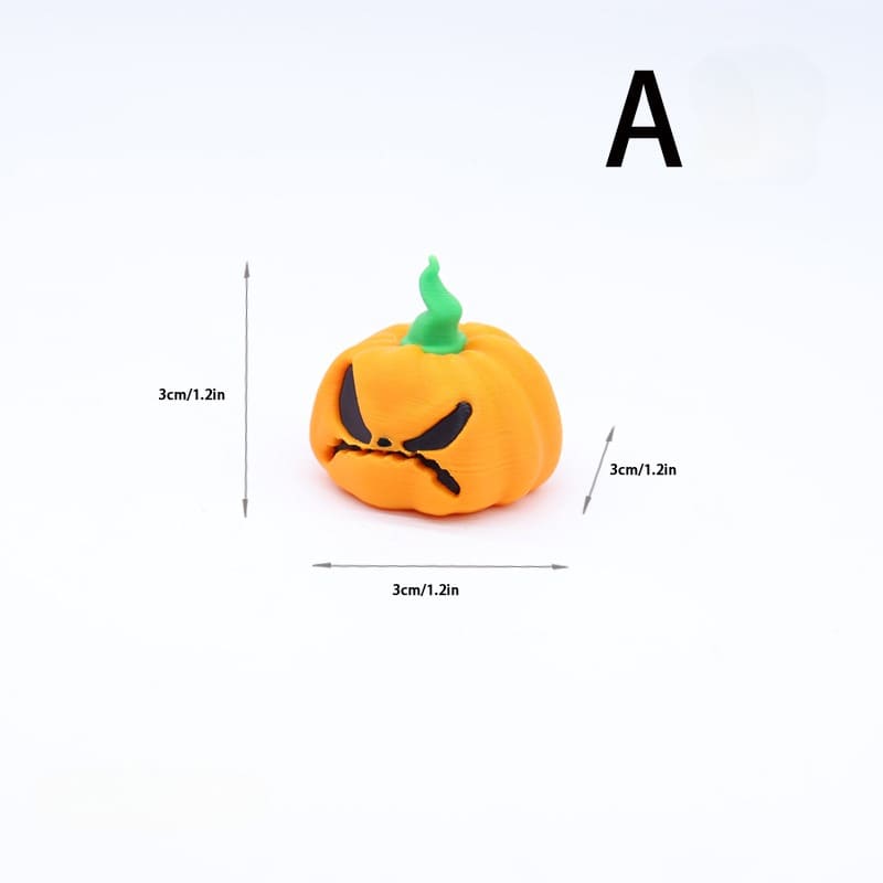1pc Halloween pumpkin ghost small ornaments DIY decoration accessories mini micro landscape small ornaments Tudoushop