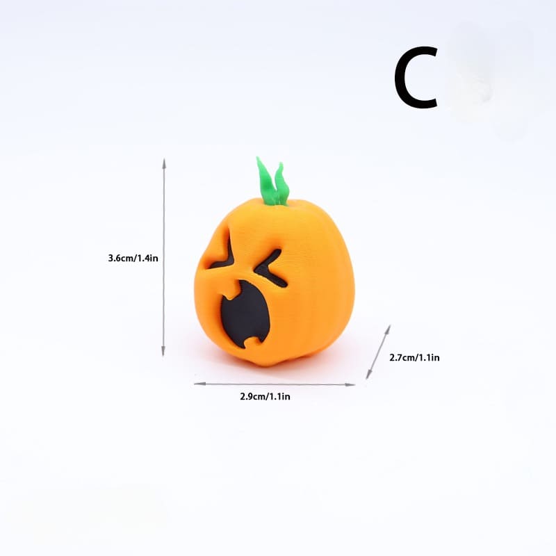1pc Halloween pumpkin ghost small ornaments DIY decoration accessories mini micro landscape small ornaments Tudoushop