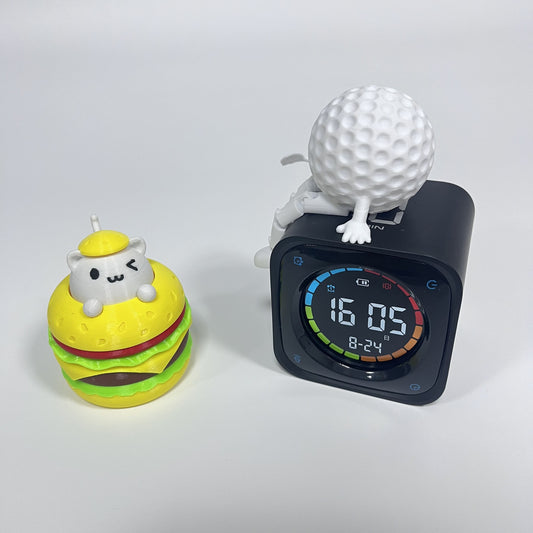 Cute Burger Fidget Toy – Mini Stress Relief Press Popper, Fun Anxiety Toy for Kids & Adults, Tudoushop