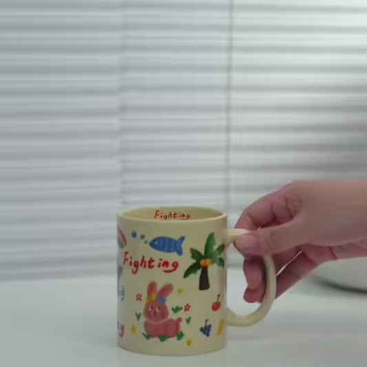 Floating Inverted Mug Holder – Creative Milk-Style Cup Stand for Unique Kitchen Decor